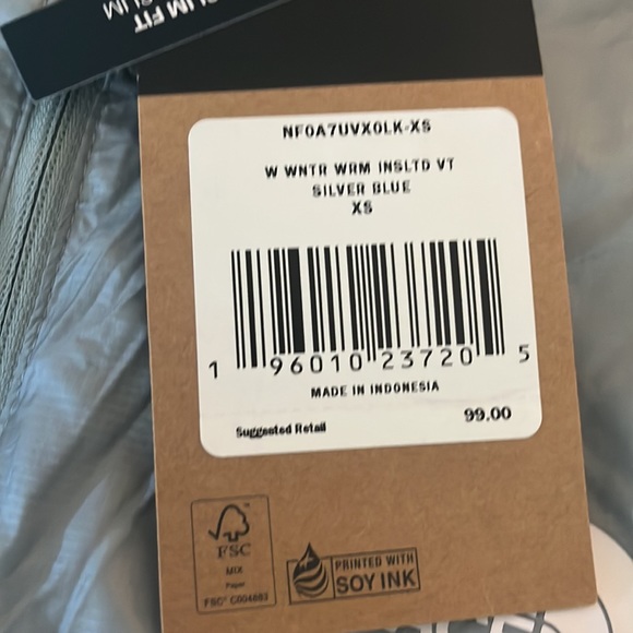 NorthFace nylon zipper vest - Picture 4 of 4